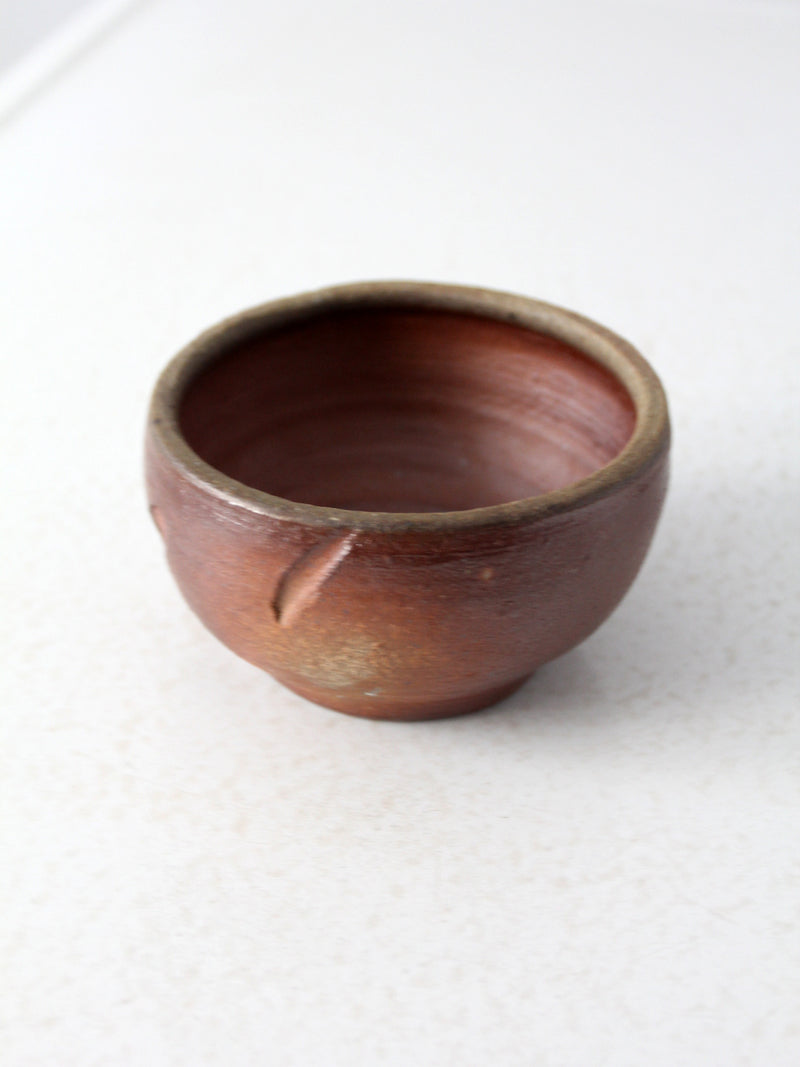 vintage studio pottery bowl