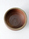 vintage studio pottery bowl