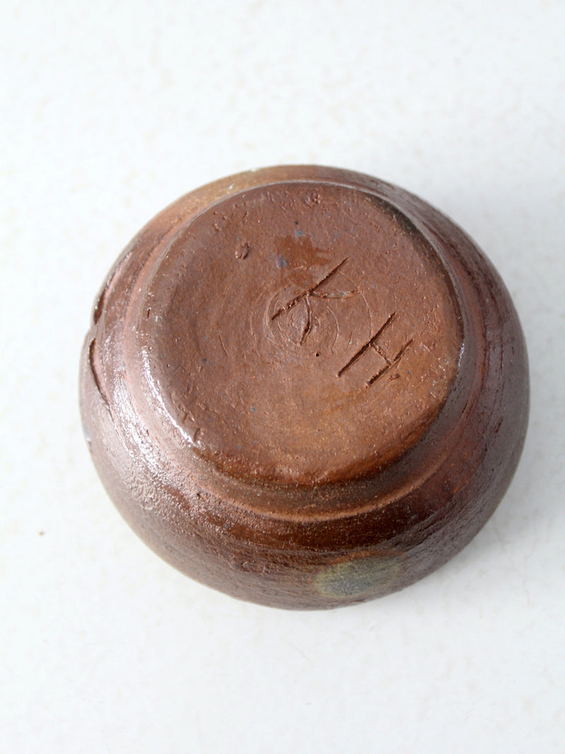 vintage studio pottery bowl