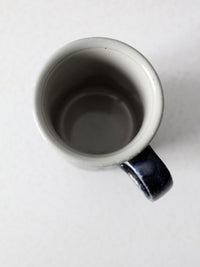 vintage studio pottery mug