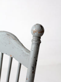 antique Victorian painted spindle back chair