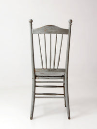 antique Victorian painted spindle back chair