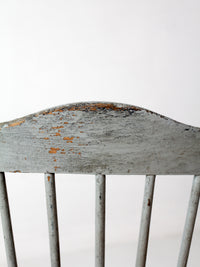 antique Victorian painted spindle back chair