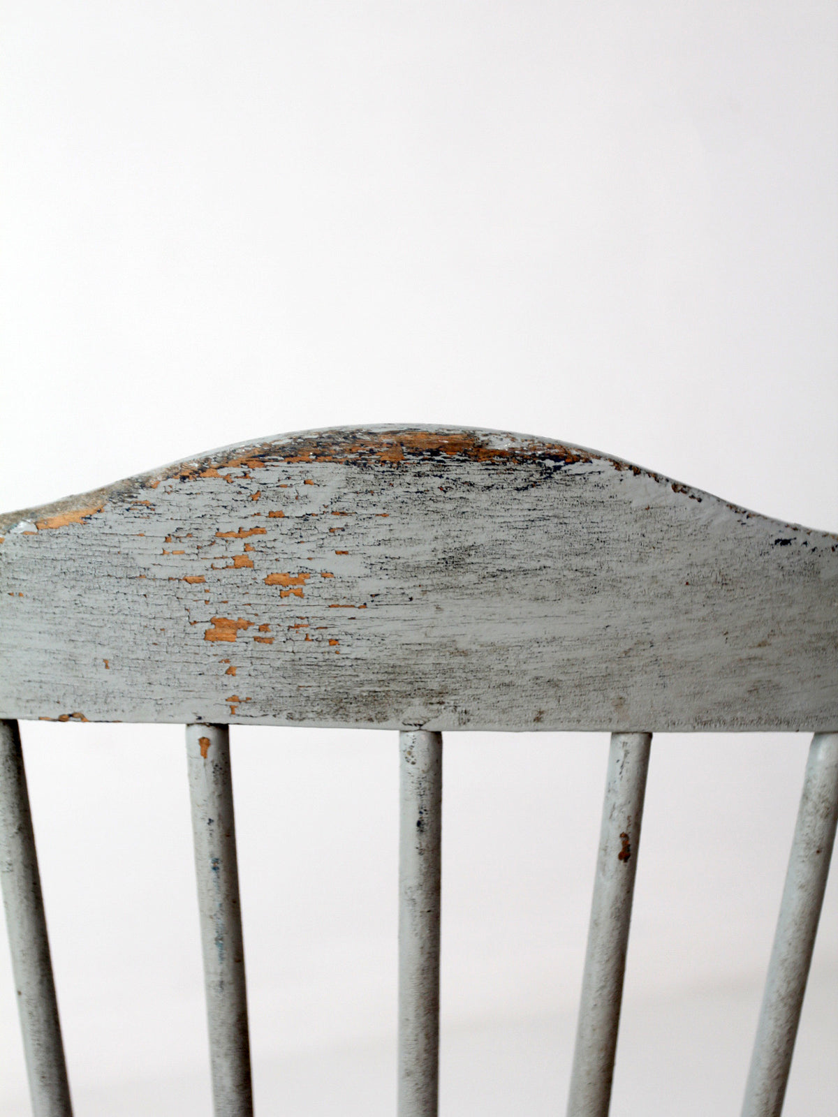 antique Victorian painted spindle back chair