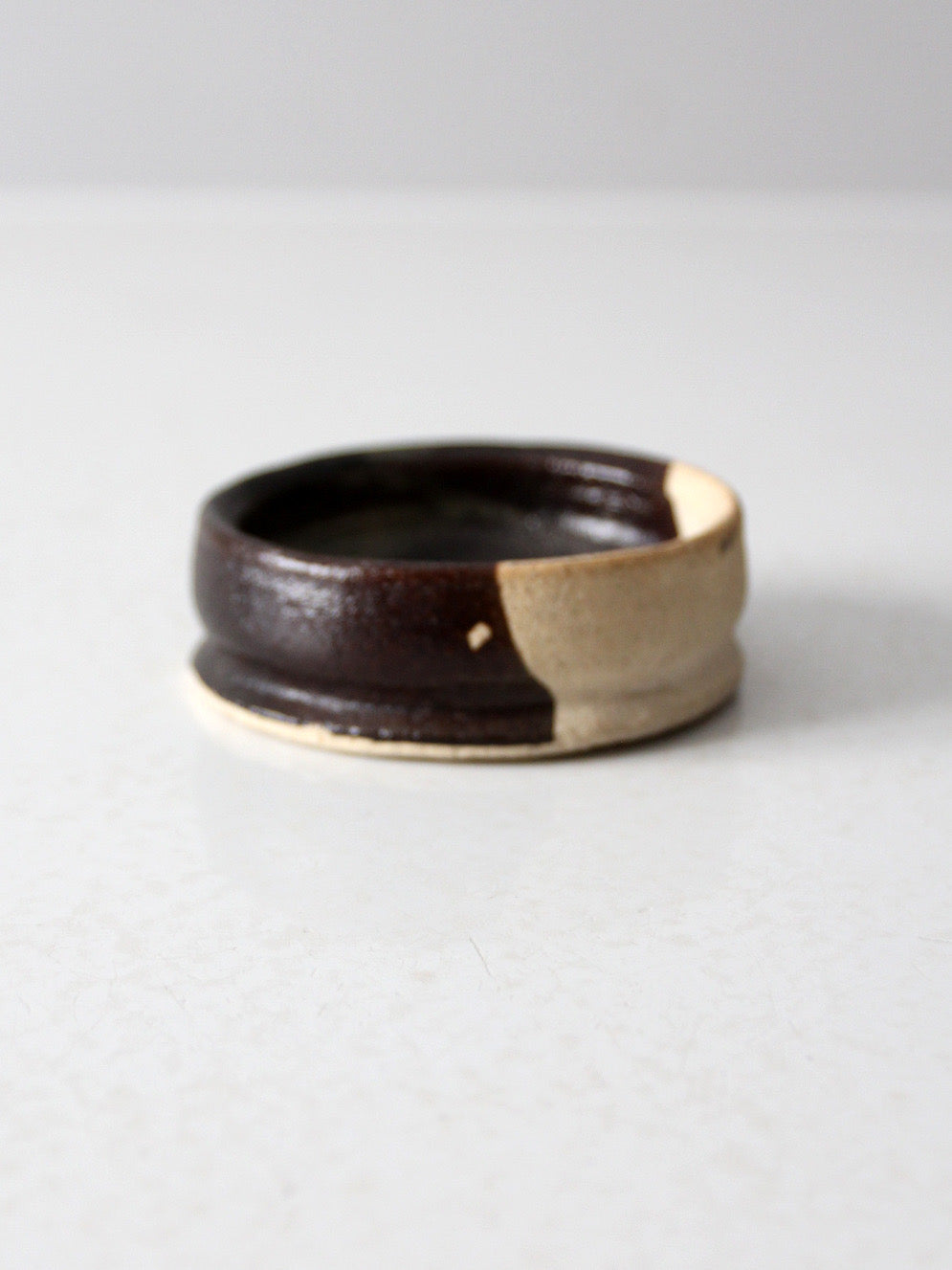 vintage studio pottery dish