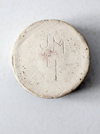 vintage studio pottery dish