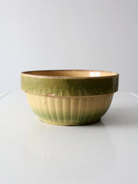 antique yellowware bowl