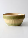 antique yellowware bowl