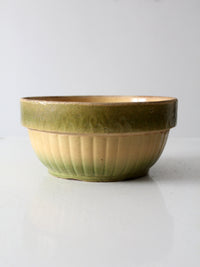 antique yellowware bowl