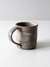 vintage studio pottery mug
