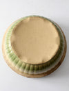 antique yellowware bowl
