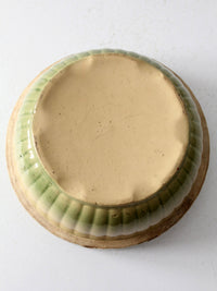 antique yellowware bowl