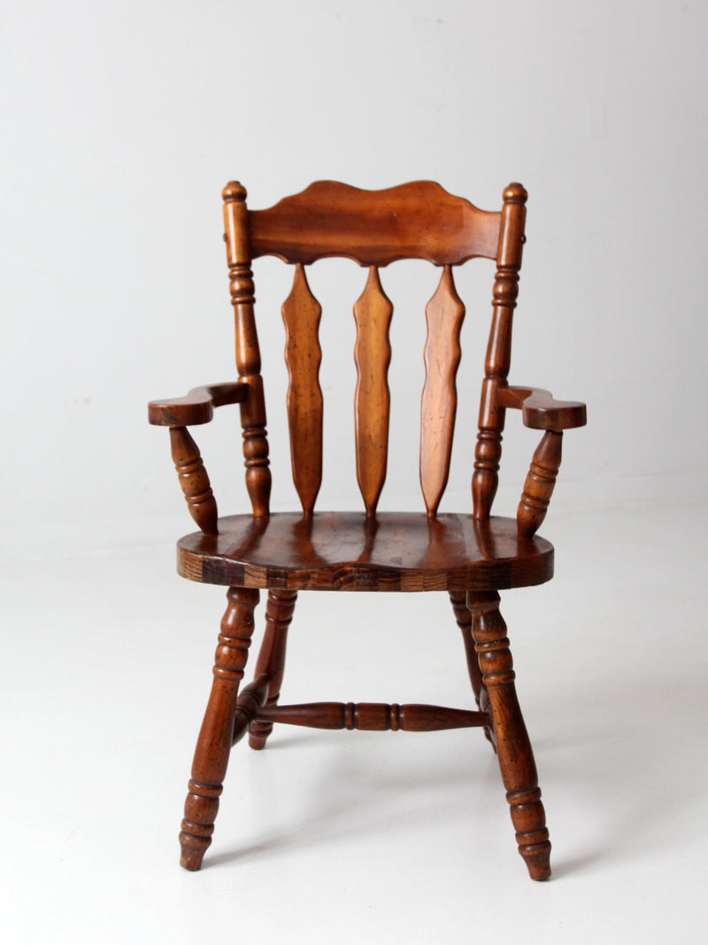 mid-century lodge style armchair