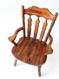 mid-century lodge style armchair