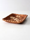 mid-century faux bois tray