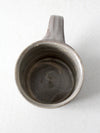 vintage studio pottery mug