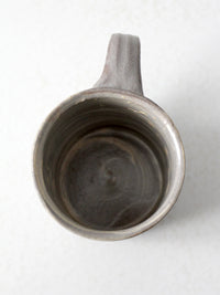 vintage studio pottery mug