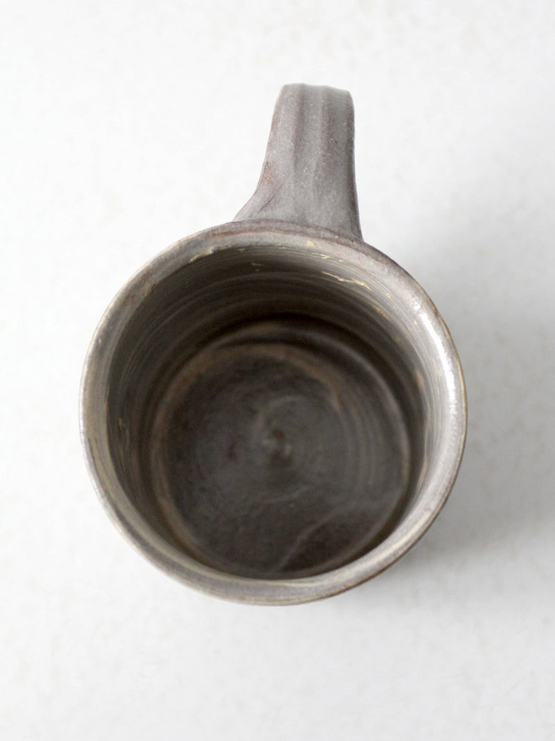 vintage studio pottery mug