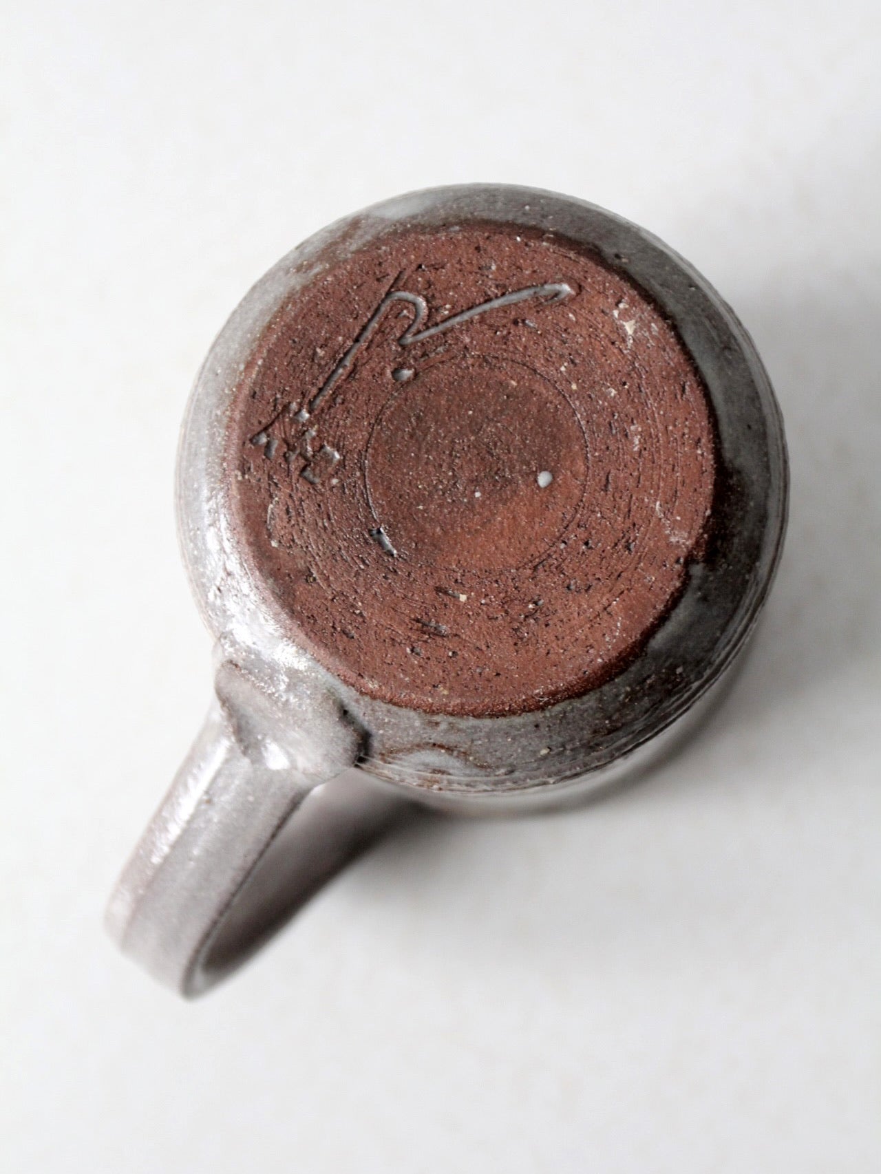 vintage studio pottery mug