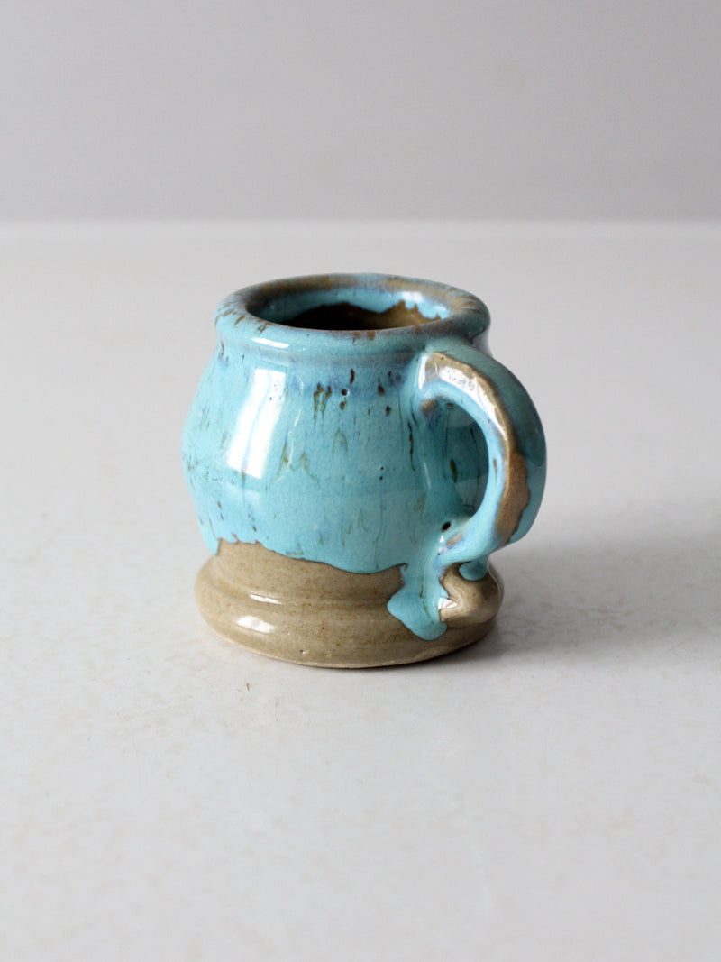 vintage studio pottery mug