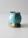 vintage studio pottery mug