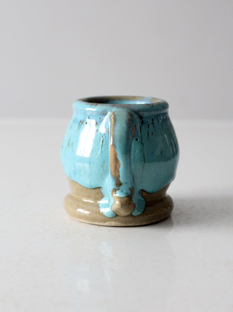 vintage studio pottery mug