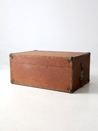 vintage nautical wood trunk