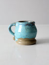 vintage studio pottery mug