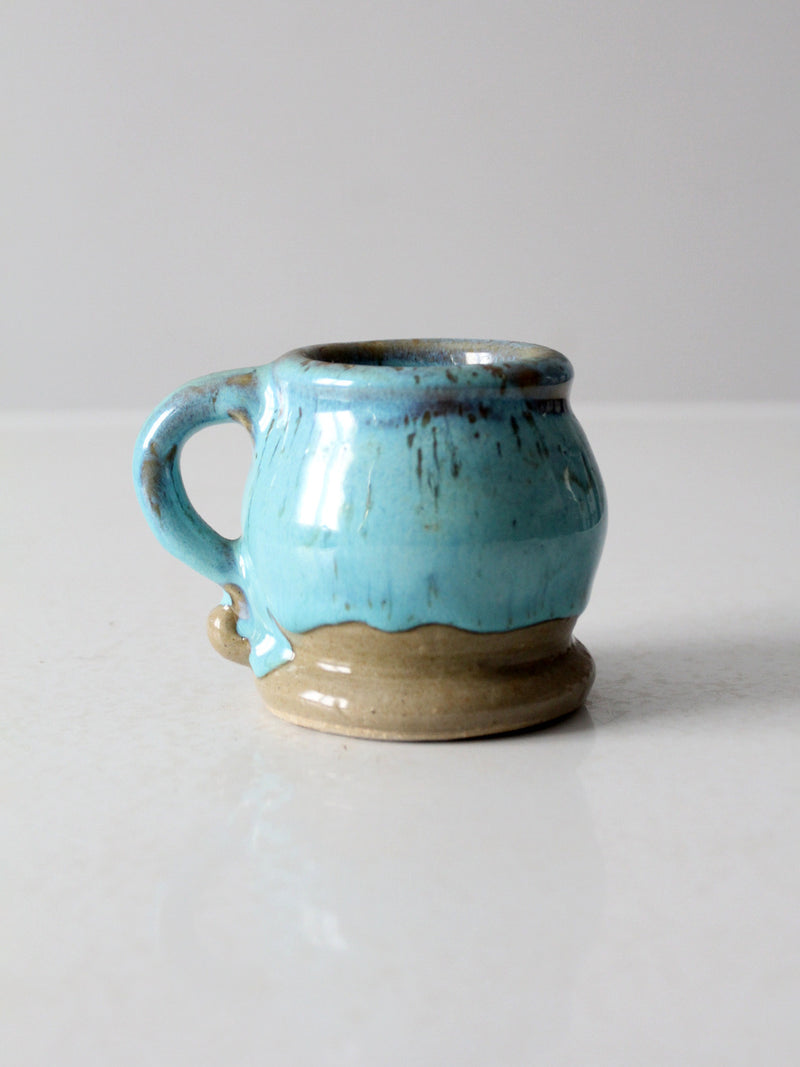 vintage studio pottery mug