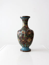 antique Chinese cloisonne decorative vessel