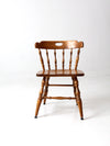 vintage wood pub chair