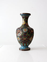 antique Chinese cloisonne decorative vessel