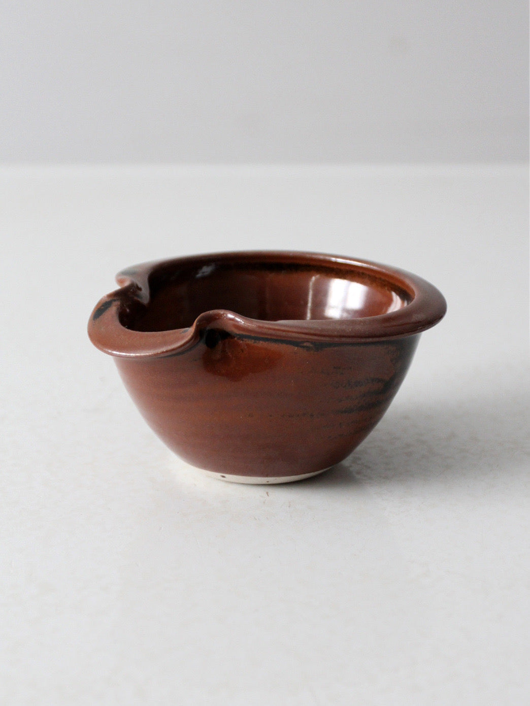 vintage studio pottery pouring bowl