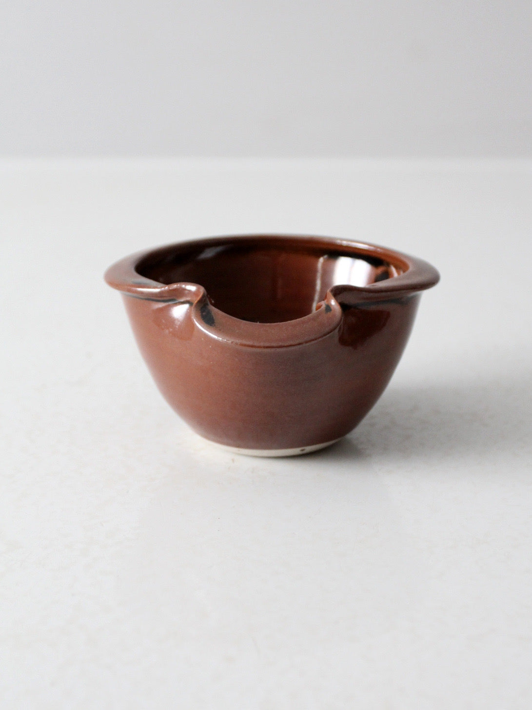 vintage studio pottery pouring bowl