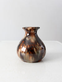 antique Brush McCoy onyx glaze vase