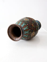 antique Chinese cloisonne decorative vessel