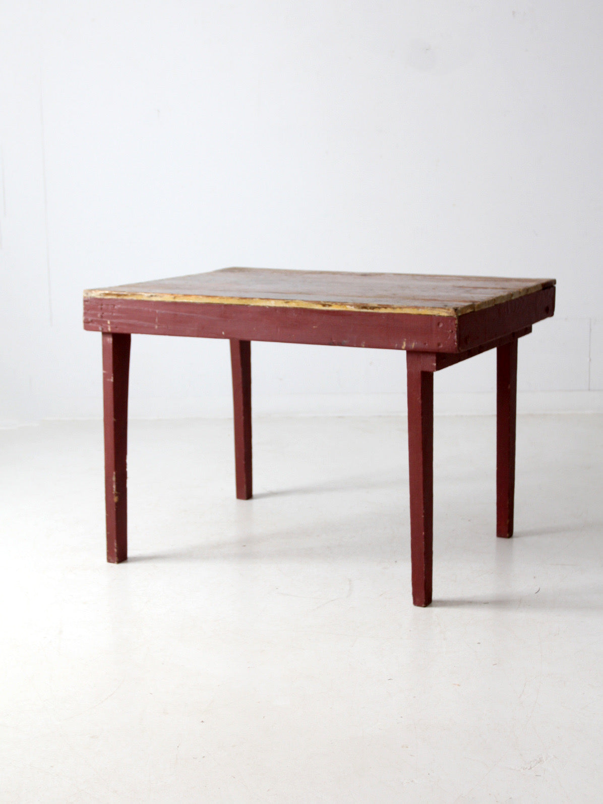 rustic vintage primitive farmhouse table