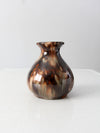 antique Brush McCoy onyx glaze vase