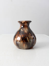 antique Brush McCoy onyx glaze vase