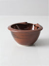vintage studio pottery pouring bowl