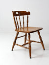 vintage wood pub chair
