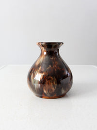 antique Brush McCoy onyx glaze vase
