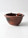 vintage studio pottery pouring bowl