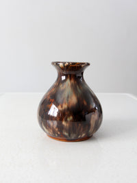 antique Brush McCoy onyx glaze vase