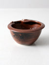 vintage studio pottery pouring bowl