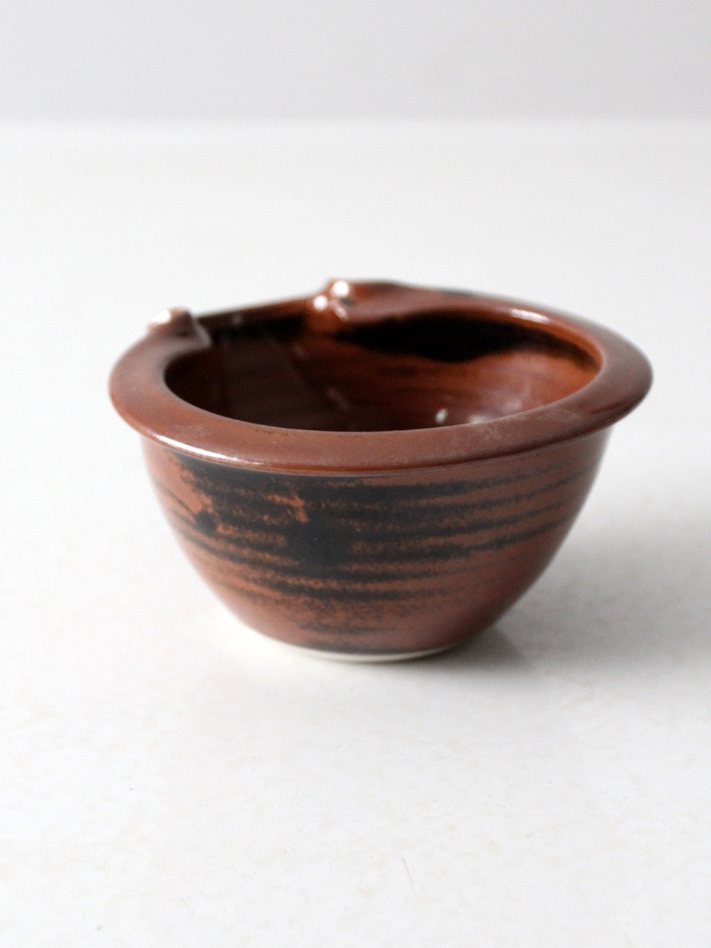 vintage studio pottery pouring bowl