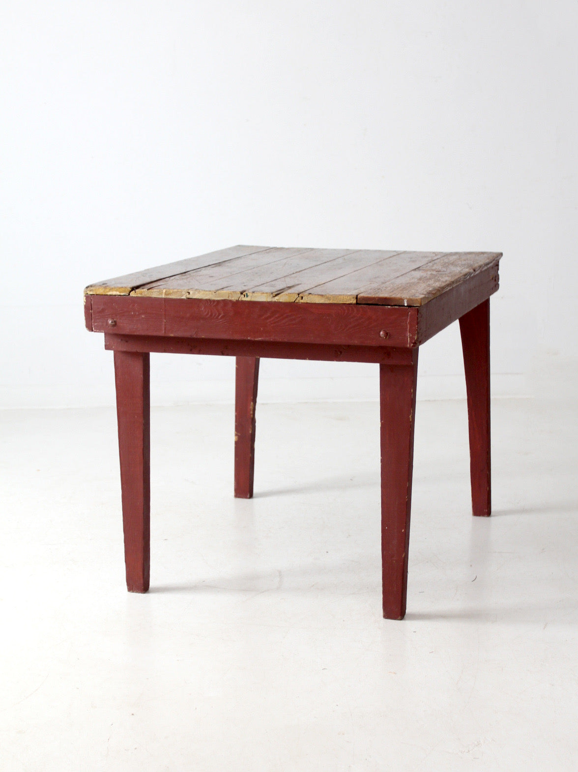 rustic vintage primitive farmhouse table