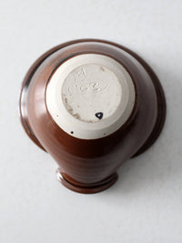 vintage studio pottery pouring bowl