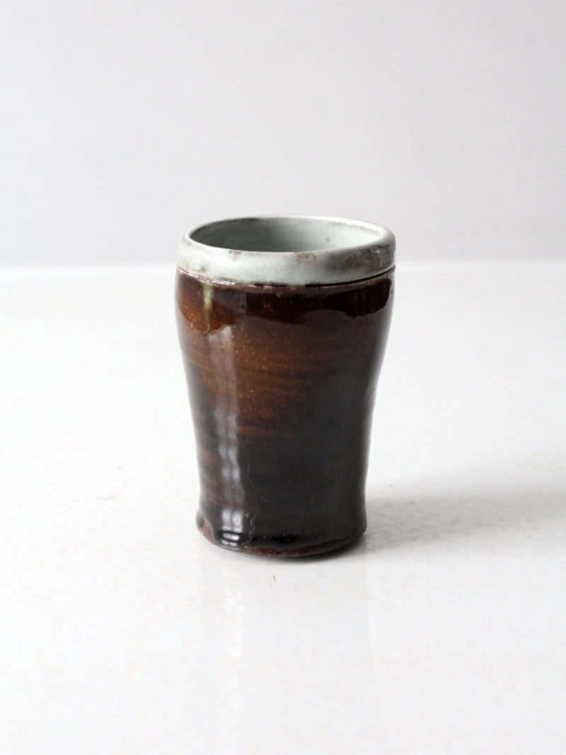 vintage studio pottery vase