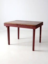 rustic vintage primitive farmhouse table